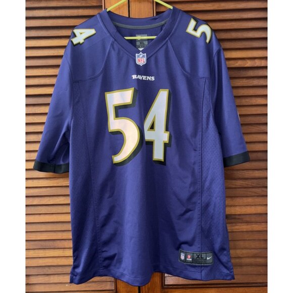 Tyus Bowser #54 Baltimore Ravens Nike On Field Jersey Men's XL - Picture 1 of 6